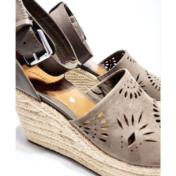 Indigo Rd. Kash Wedge Espadrille Slingback Sandals Women's Sz 8.5 Brown MSRP $80 - Picture 3 of 8